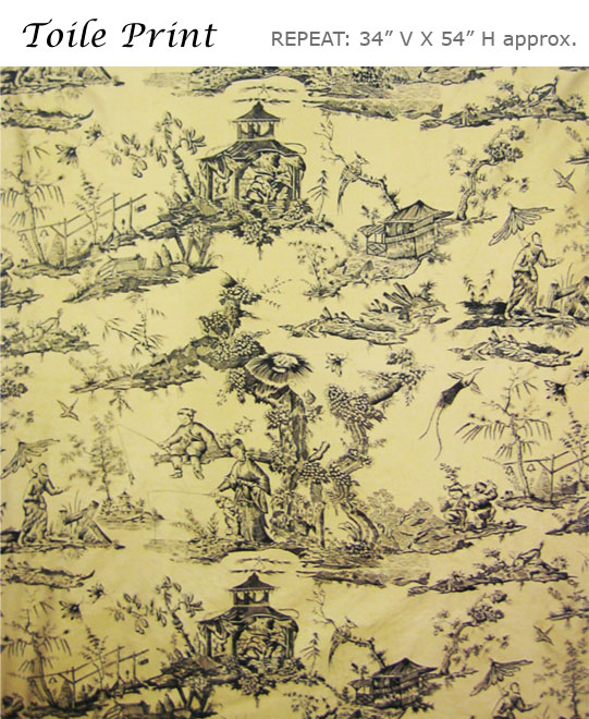 TOIL PRINT fabric collection cover - Catania Silks